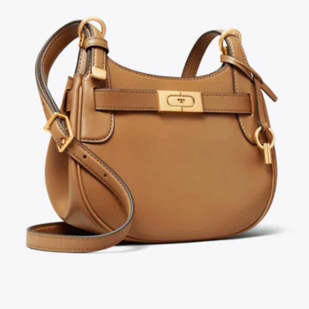 Gorgeous Tory Burch Lee Radziwill Small saddlebag